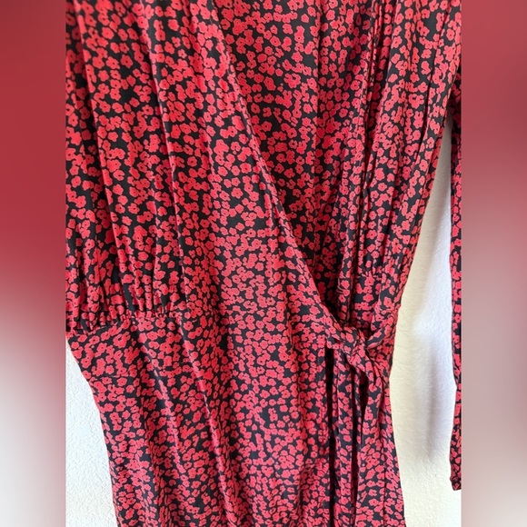 Free People Red Floral Top - Picture 3 of 6